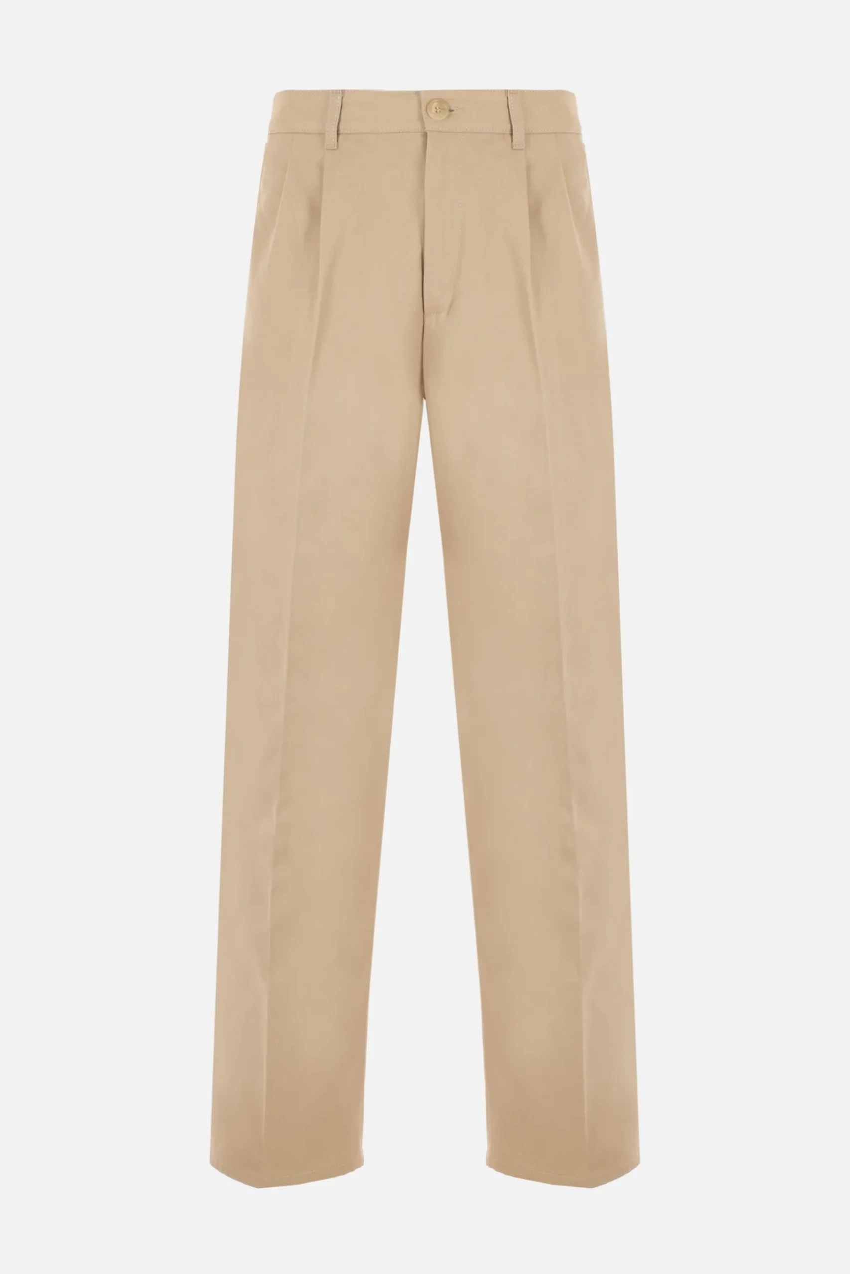 pantalone a gamba larga in cotone Gucci s'il vous plait