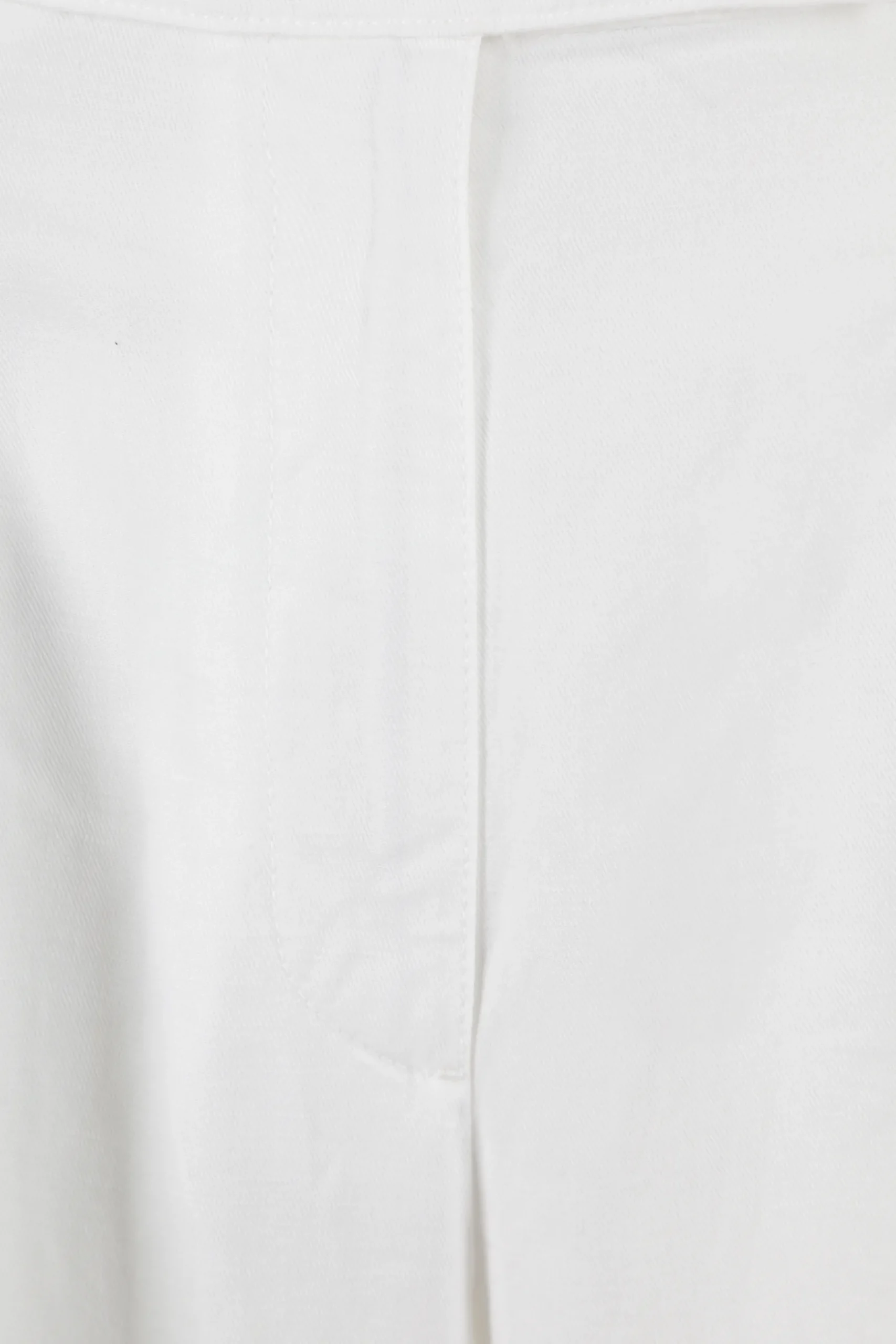 pantalone a gamba larga in bull denim