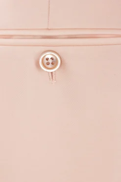 pantalone a sigaretta in lana mohair e seta