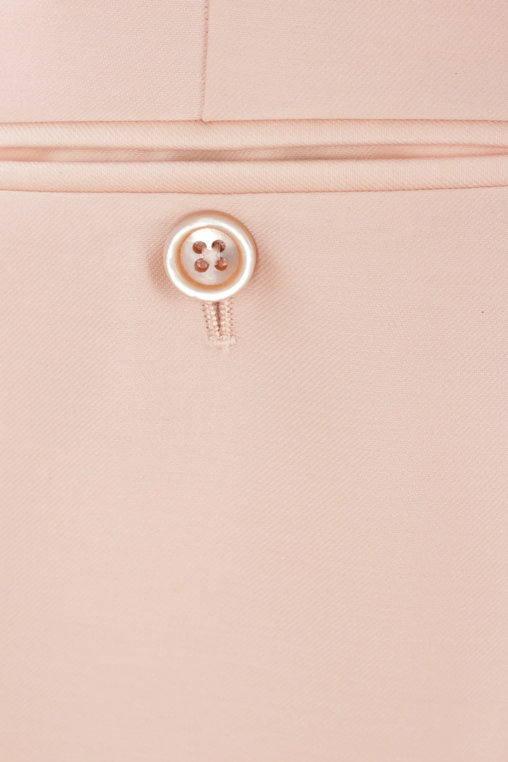pantalone a sigaretta in lana mohair e seta