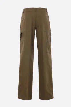 pantalone cargo in cotone