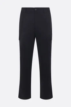 pantalone cargo in gabardine