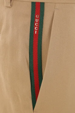 pantalone chino in gabardine