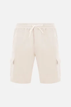 pantalone corto cargo in jersey