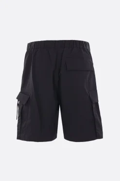 pantalone corto cargo in Tech-Crincle