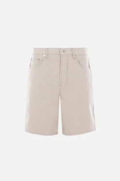 pantalone corto in denim