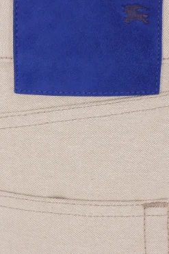 pantalone corto in denim