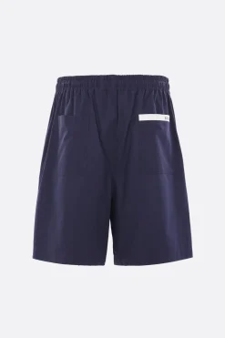 pantalone corto in popeline