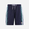 pantalone corto Pinstripe Laurel in tessuto tecnico