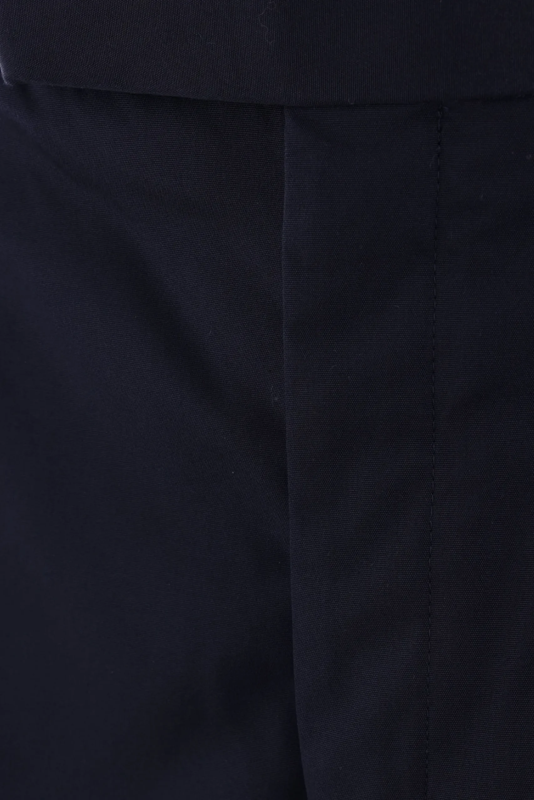 pantalone cropped in grain de poudre tecnico