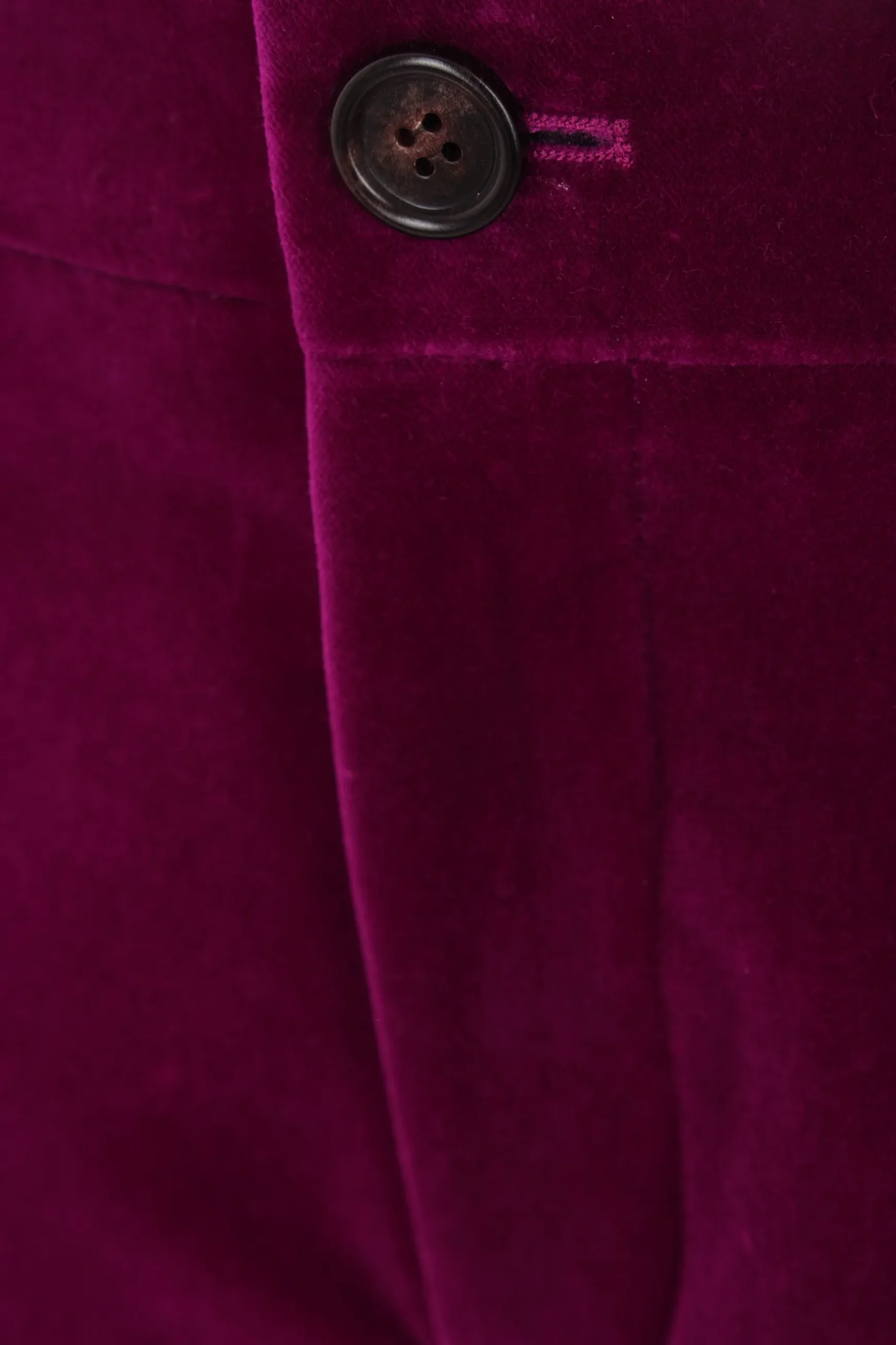 pantalone cropped in velluto