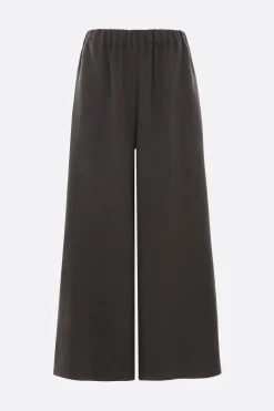 pantalone culotte in lino
