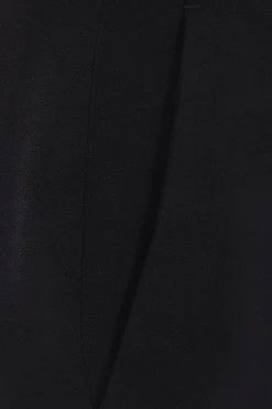 pantalone flare in viscosa fluida