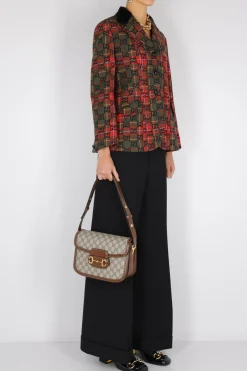 pantalone in lana a gamba larga Exquisite Rockstar