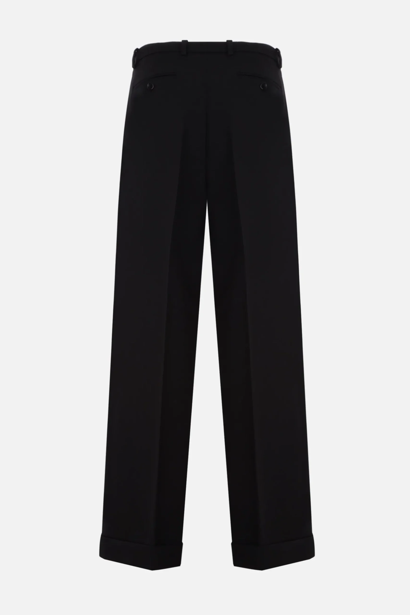 pantalone in lana a gamba larga Exquisite Rockstar