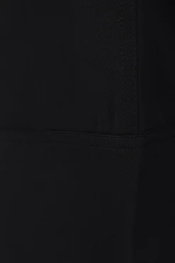 pantalone in lana con cintura