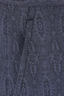 pantalone in lana stampa Paisley