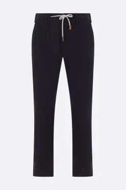 pantalone in lana stretch