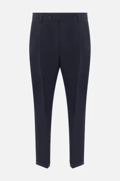 pantalone in lino con pinces
