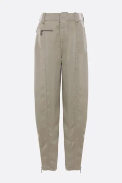 pantalone in lyocell patch B Crest