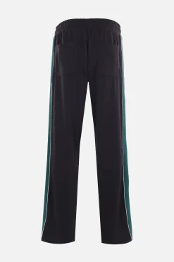 pantalone jogging Contrast Tape in jersey tecnico