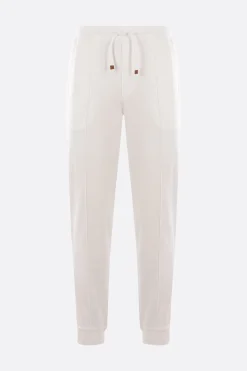 pantalone jogging in cotone techno