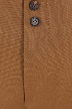 pantalone palazzo in tela di cotone