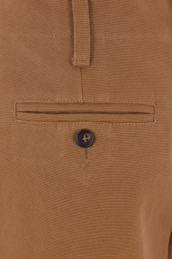 pantalone palazzo in tela di cotone