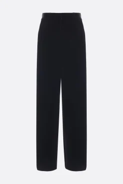 pantalone palazzo in velluto