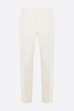 pantalone Pleated-fit in gabardine