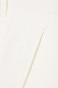 pantalone Pleated-fit in gabardine