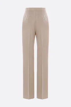 pantalone Turbigo in lana mohair e seta