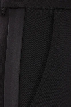 pantalone tuxedo slim-fit in gabardine