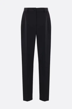 pantalone tuxedo slim-fit in gabardine