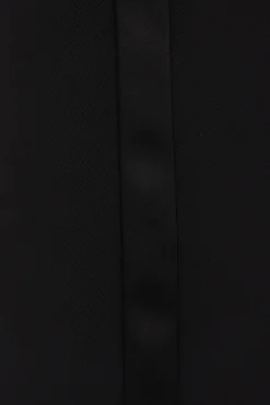 pantalone tuxedo slim-fit in gabardine