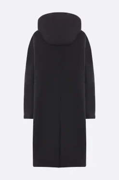 parka imbottito in nylon ricamo Gucci