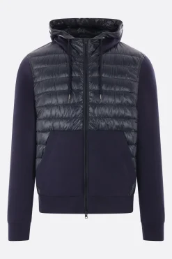 piumino in jersey e nylon ultralight