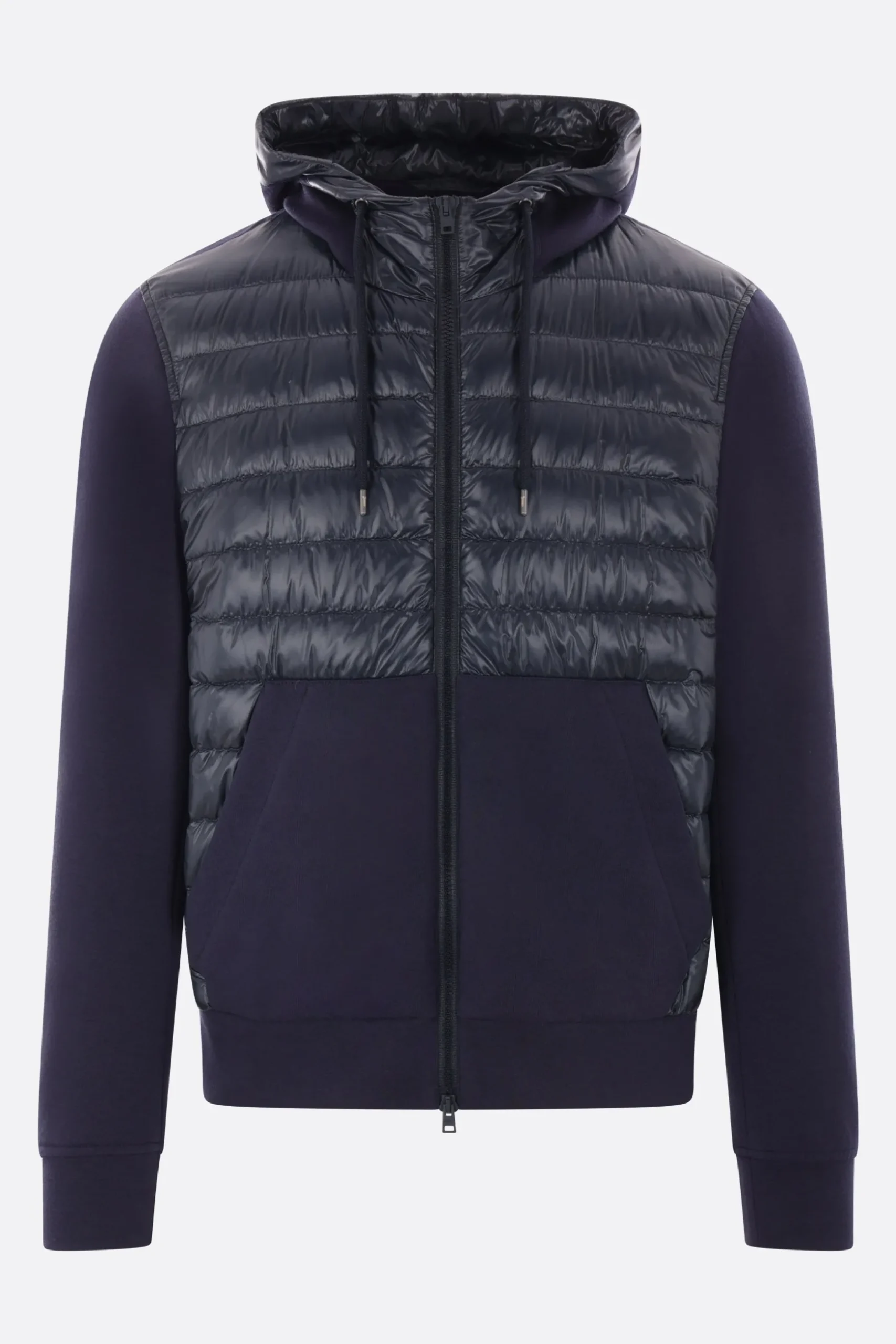 piumino in jersey e nylon ultralight