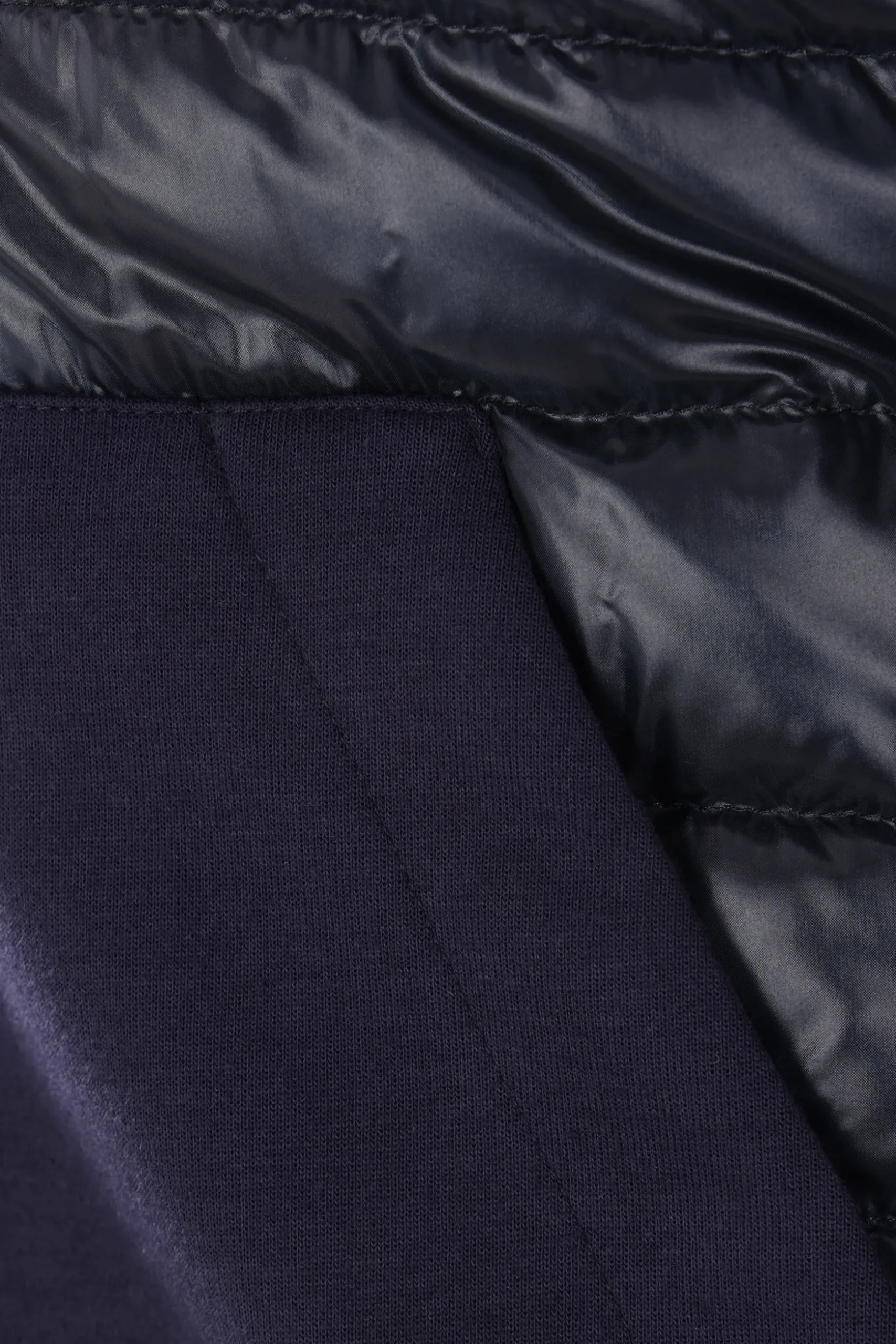 piumino in jersey e nylon ultralight