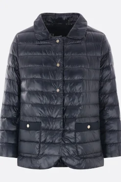 piumino in nylon ultraleggero