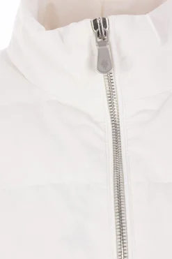 piumino smanicato in cotone tecnico