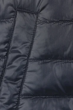 piumino smanicato reversibile in nylon ultralight
