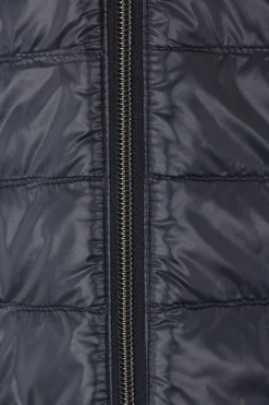 piumino smanicato reversibile in nylon ultralight