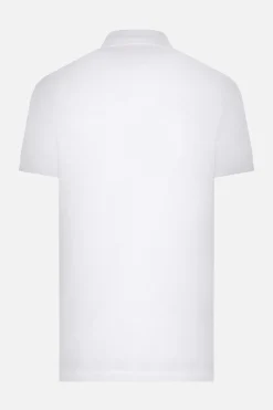 polo in piquet con ricamo logo