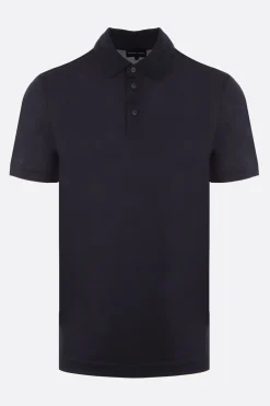 polo in piquet di lana