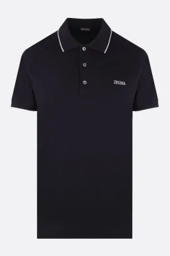 polo in piquet ricamo logo
