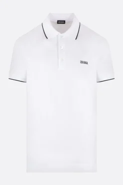 polo in piquet ricamo logo