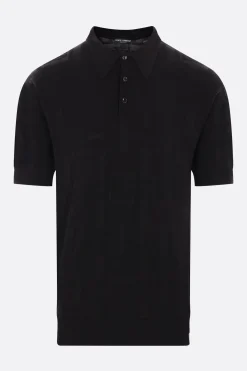 polo in seta jacquard DG