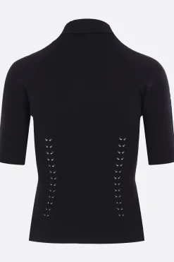 polo in viscosa stretch