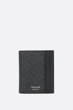 porta carte a libro Ferragamo Monogram